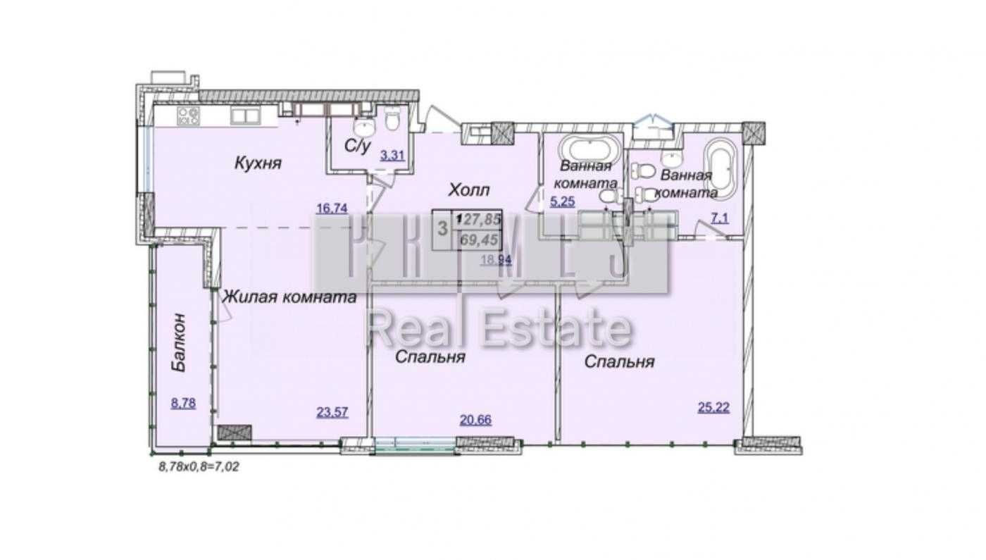 Продаж 3к квартири, ЖК Новопечерські Липки, Драгомирова, 19б