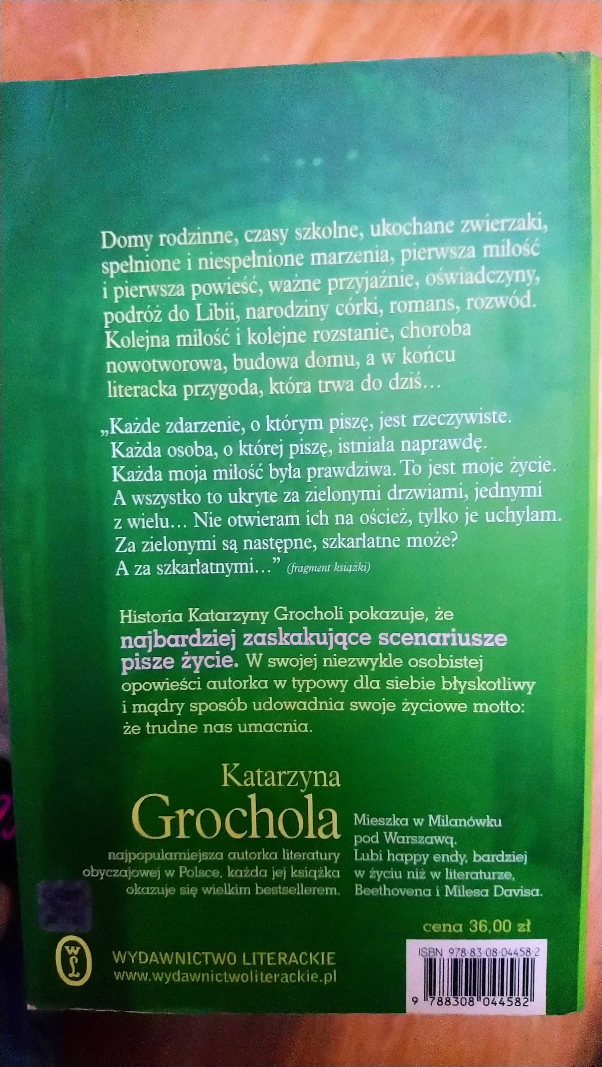Książka Zielone Drzwi Katarzyna Grochola