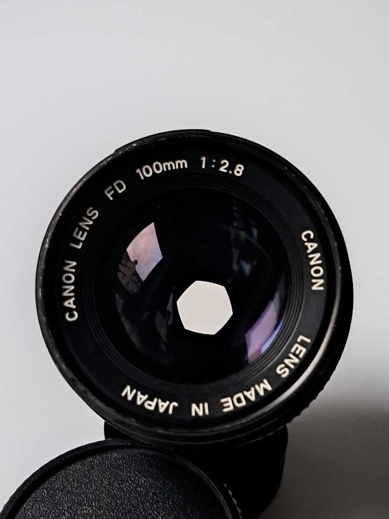 Obiektyw Canon FD NFD 100 2.8 100/2.8 SAMPLE