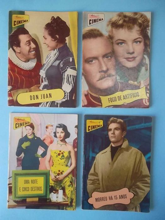 Coleção "CINEMA" (anos 50) : Lote de 18 revistas apenas 40EUR