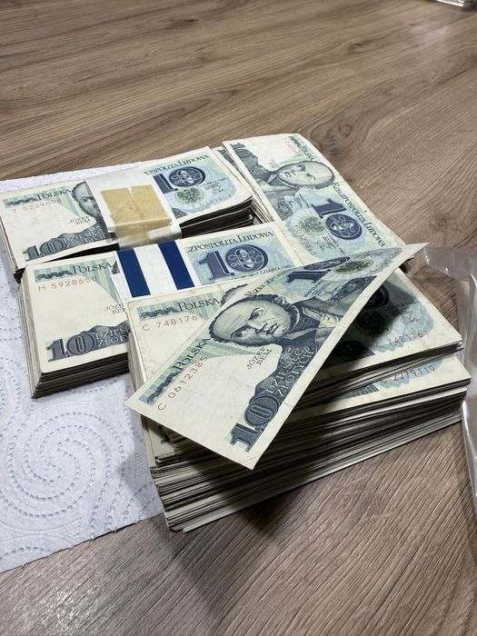 Banknoty 10 zł z 1982 roku