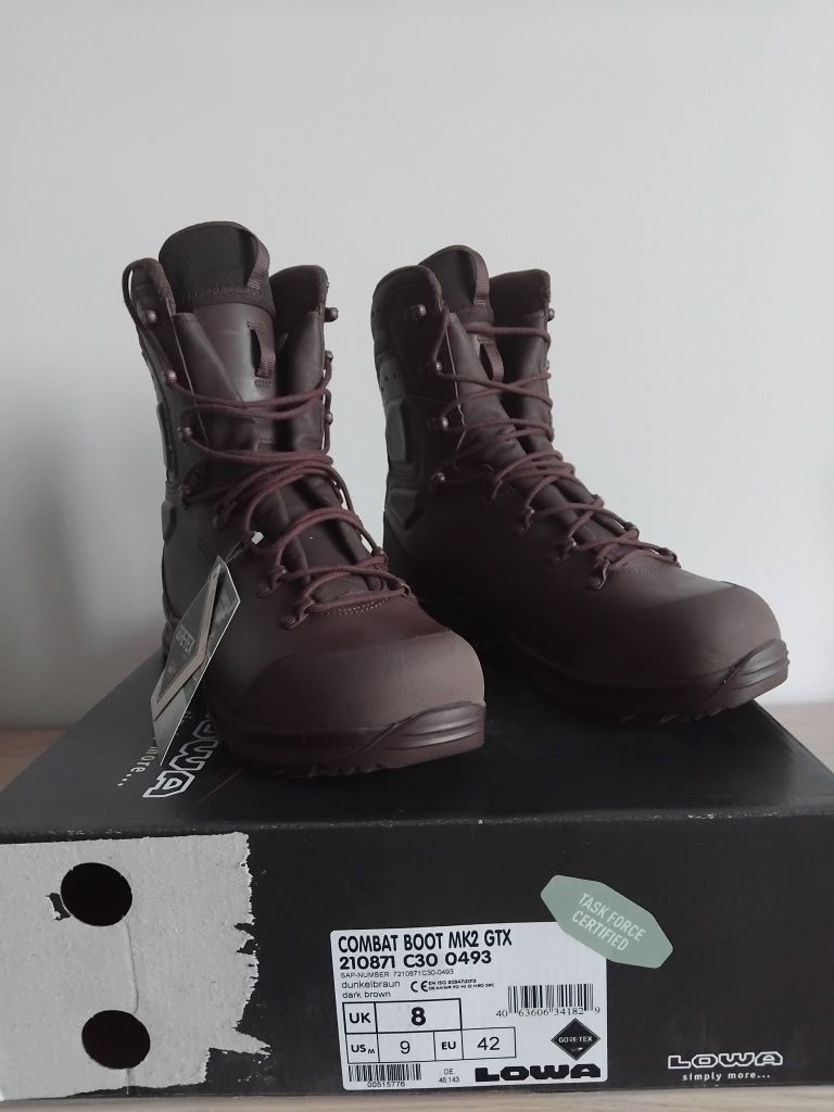 Lowa Combat Boots MK2 GTX, rozmiar 42