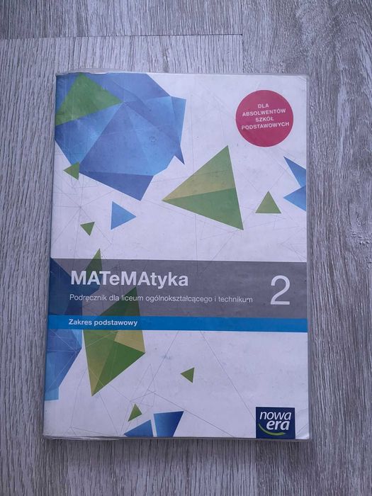 Matematyka 2 - podręcznik dla liceum i technikum