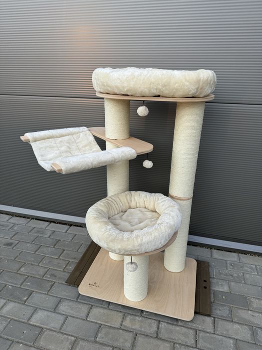 Drapak dla kota Masywny beżowy drapak Natural Paradise