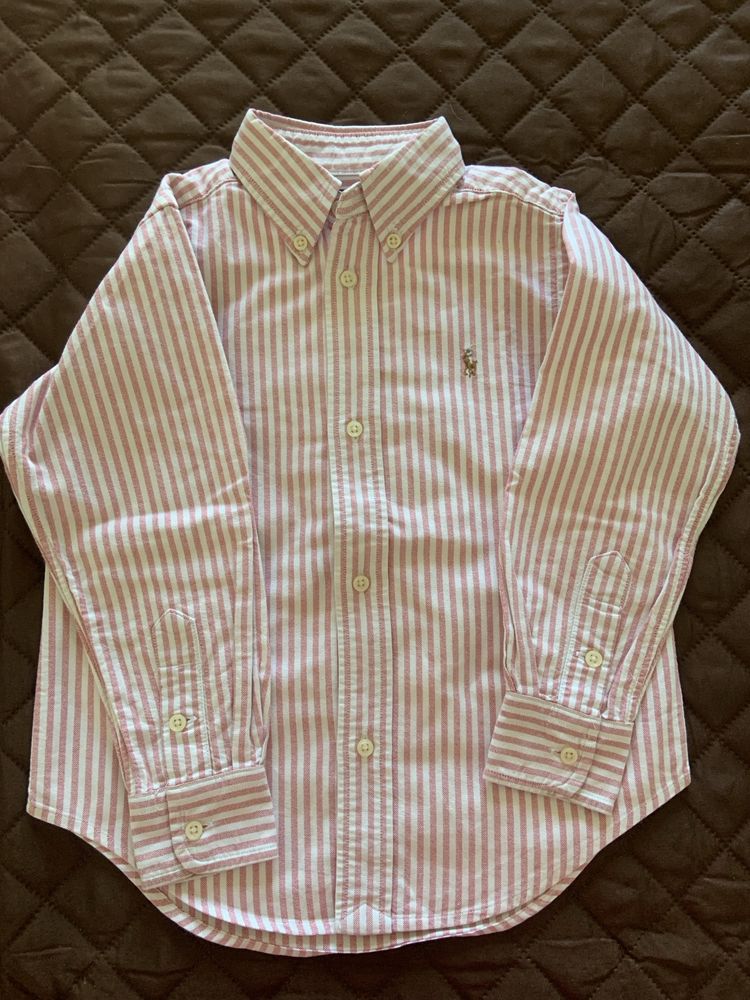 2 camisas menino 3/4 anos Ralph Lauren e P. Patapon