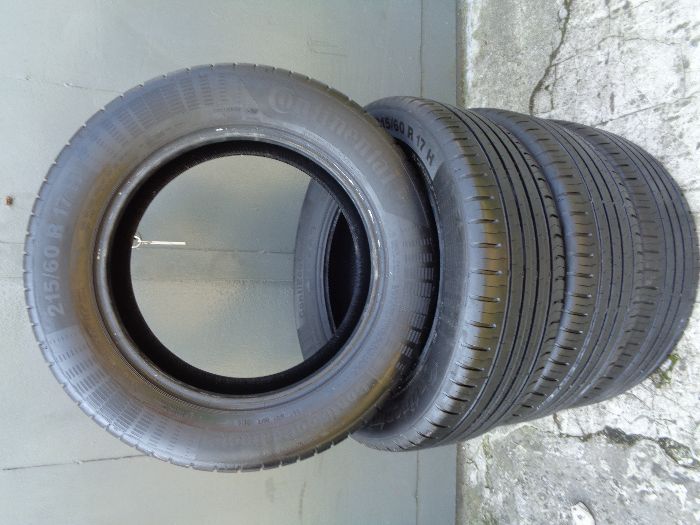 Opony letnie 4x Continental ContiEcoContact 5 215/60/17 96H, 7mm
