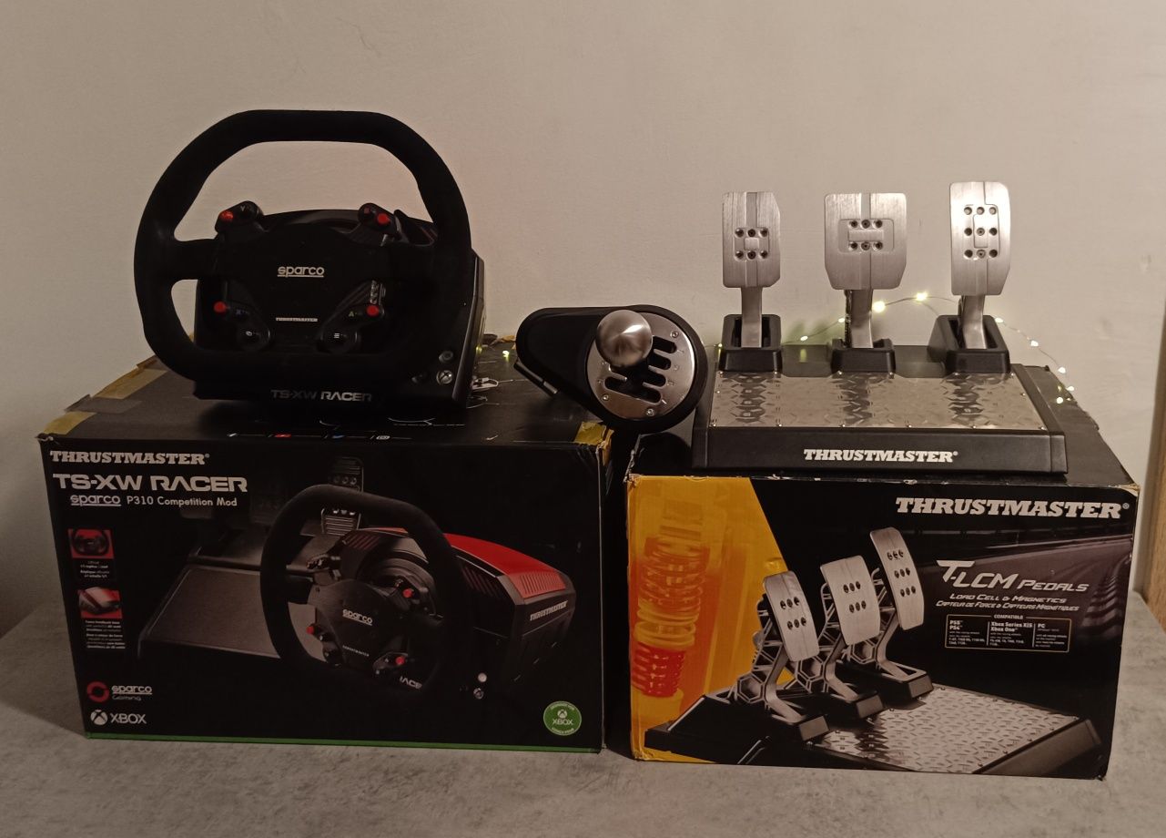 Zestaw do sim racing thrustmaster
