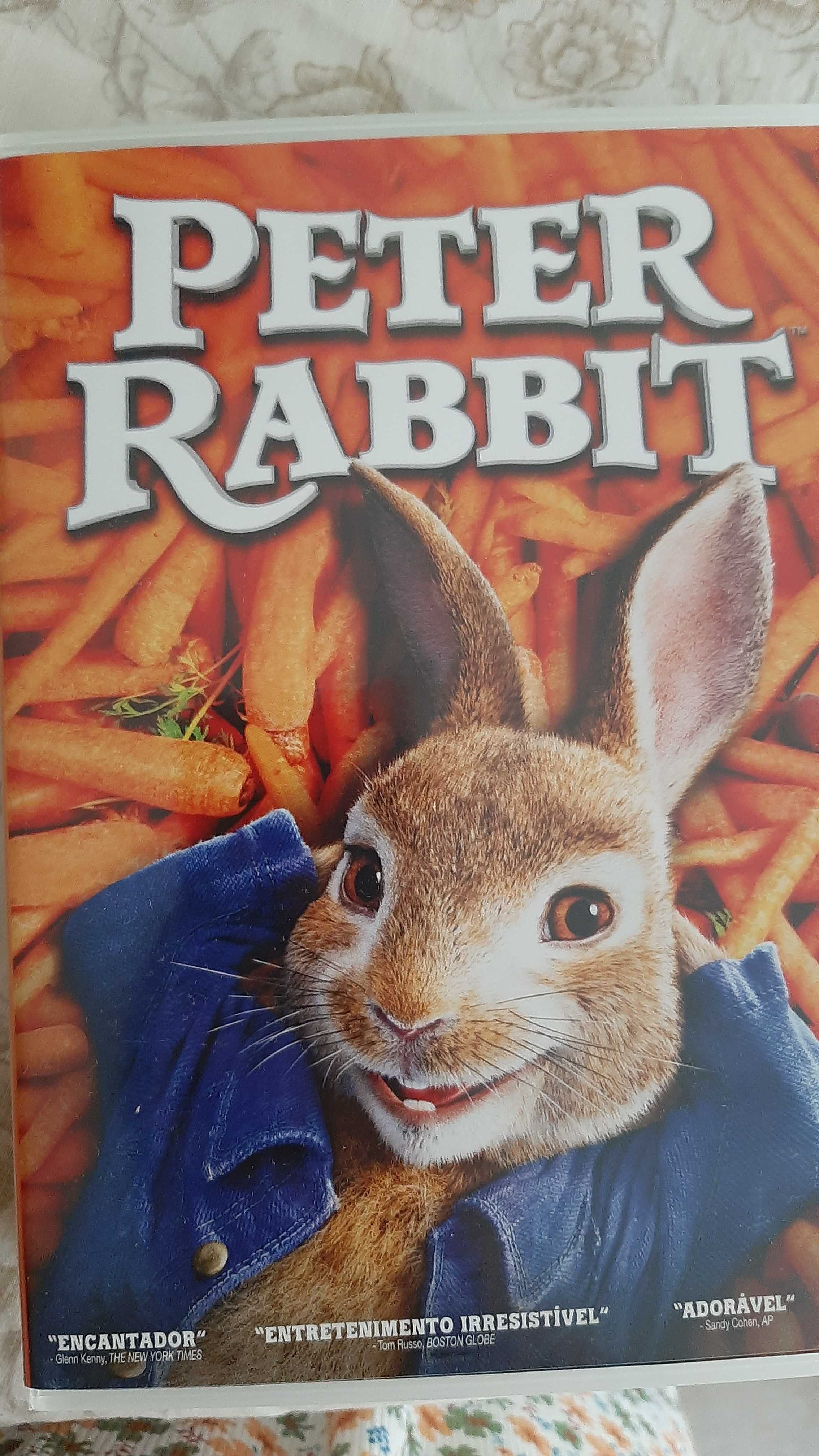 Dvds peter rabbit, historia abelha varios