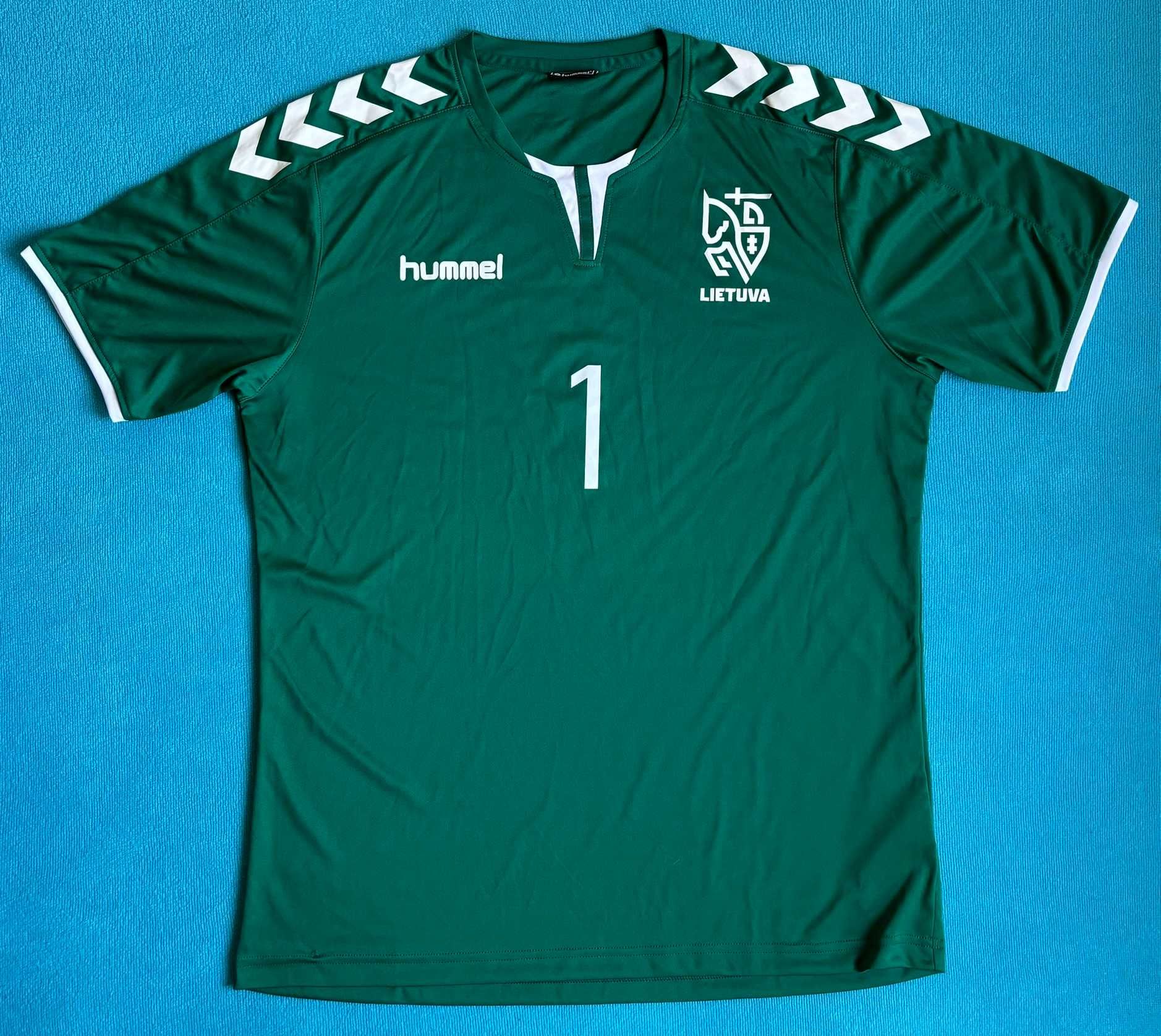 Koszulka Bramkarska Futsal Litwa 2021 Butkus 1 Hummel Roz. XL
