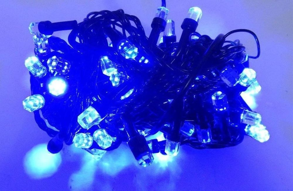 Новогодняя Вулична Гирлянда РУБІН 500 LED,  40м, білий