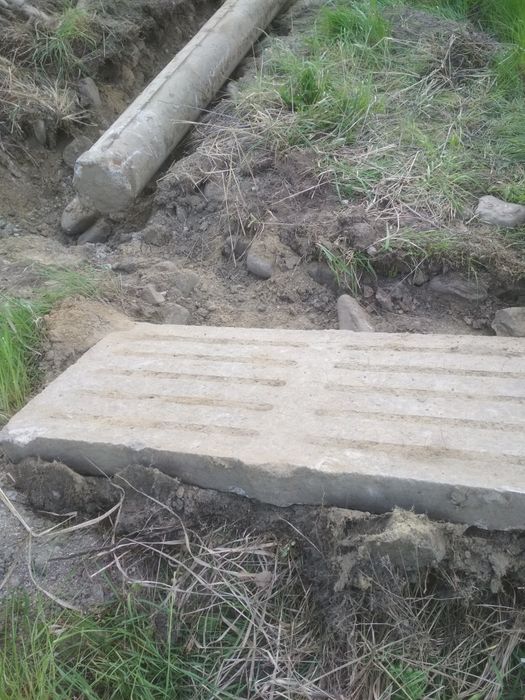 Бетонна плита. Стовб