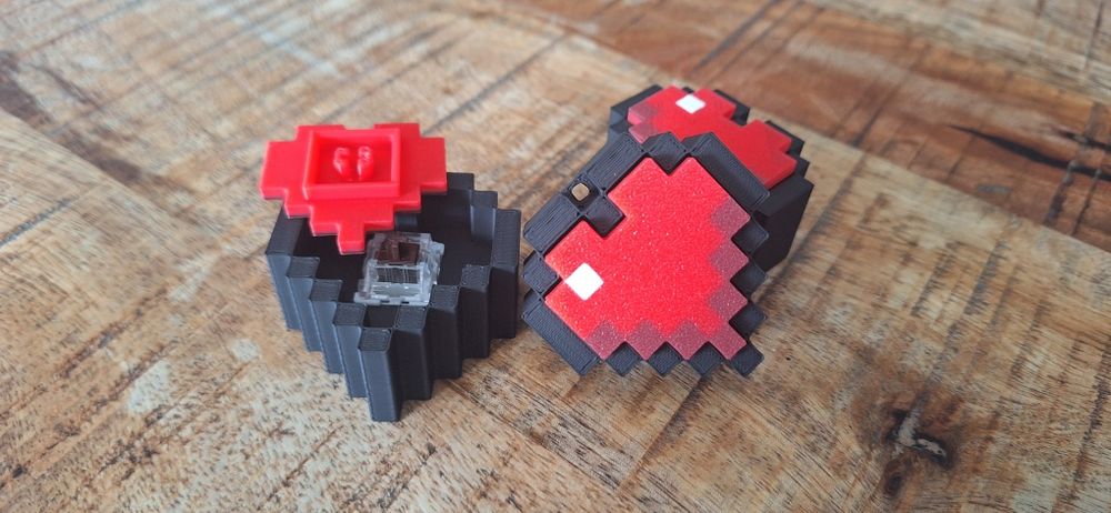 Minecraft clicker fidget toy brelok zawieszka