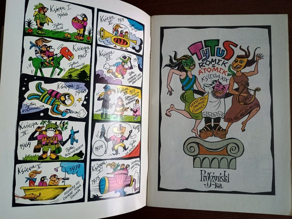 Komiksy Tytus Romek i Atomek - 3 sztuki