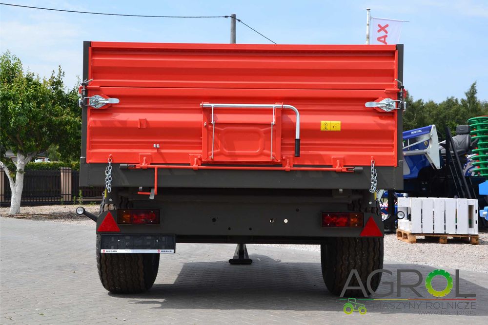 Przyczepa rolnicza jednoosiowa URSUS T-040 3,5 tony + nadstawy PRONAR