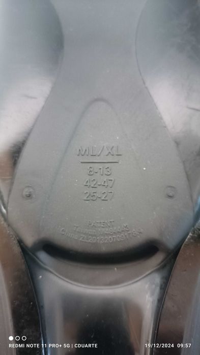 Barbatanas de Mergulho