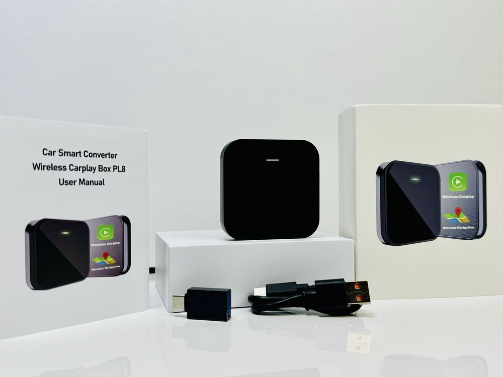 Карплей Бездротовий Адаптер в авто Apple CarPlay PL8 для iOS / Android