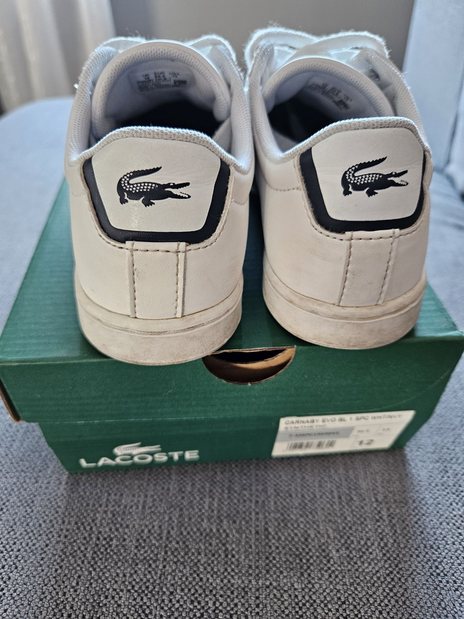 Buty chłopięce Lacoste