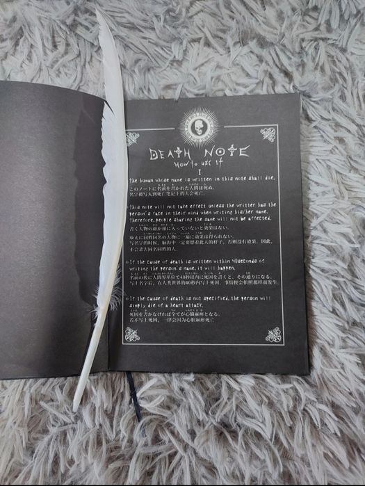 Death Note caderno do anime Death Note