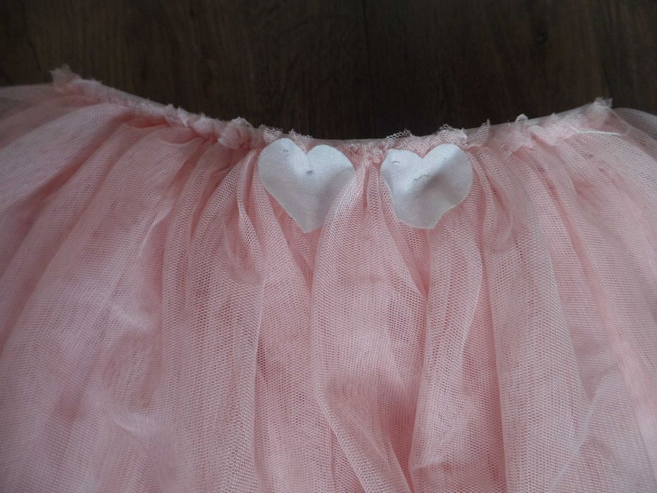 Jasno różowa tiulowa spódniczka R. 122