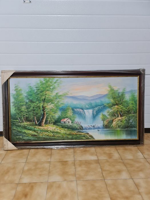 Quadros em tela pintados oleo