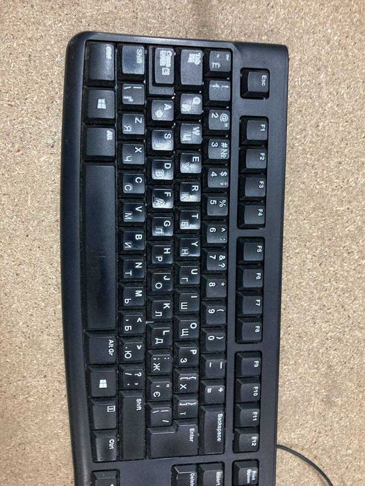 Клавіатура Logitech K120 for Business Ukr Black (920-002643) на USB