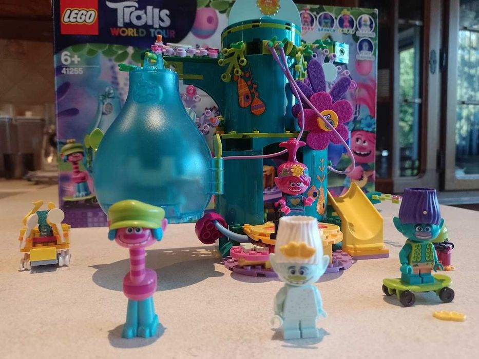 LEGO Disney - 41255 Trolls World Tour Przyjęcie w popowej wiosce