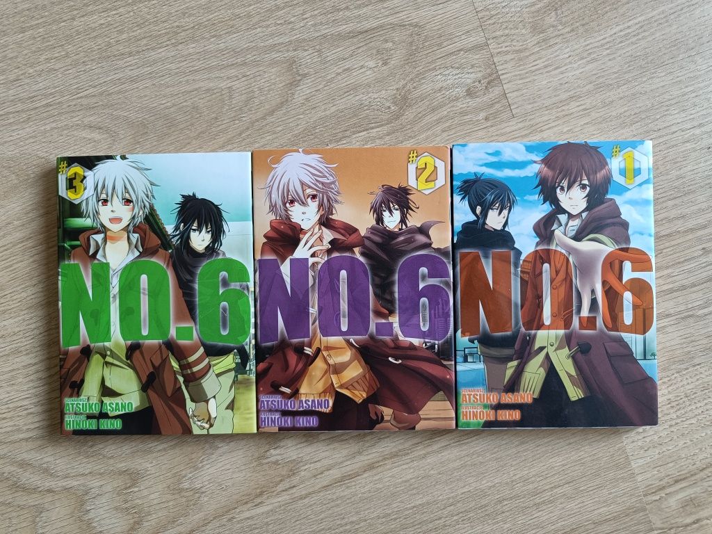 Manga No.6 tomy 1-3