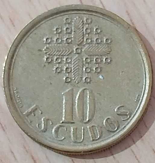 10$00 de 1990 Republica Portuguesa