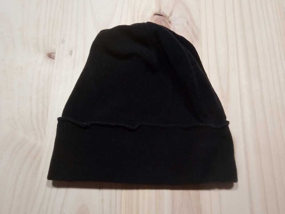 Gorro Preto Com Dobra