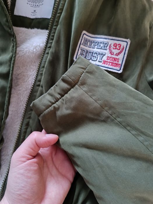 Kurtka parka zimowa croop