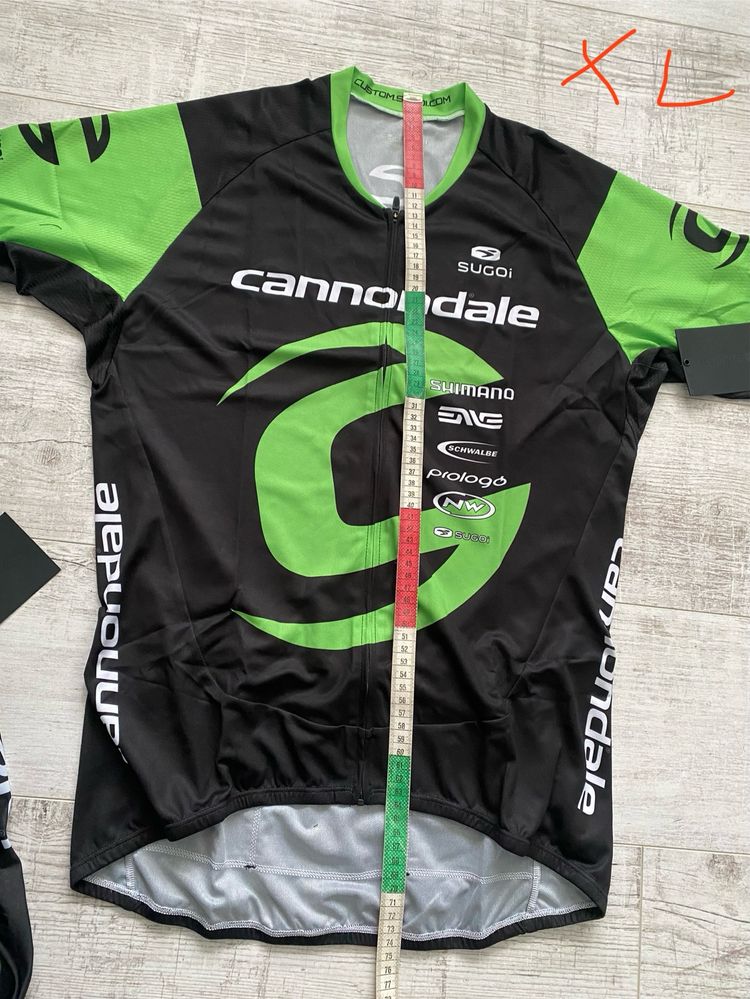 Koszulka + spodenki rowerowe Cannondale Sugoi rozmiar XL