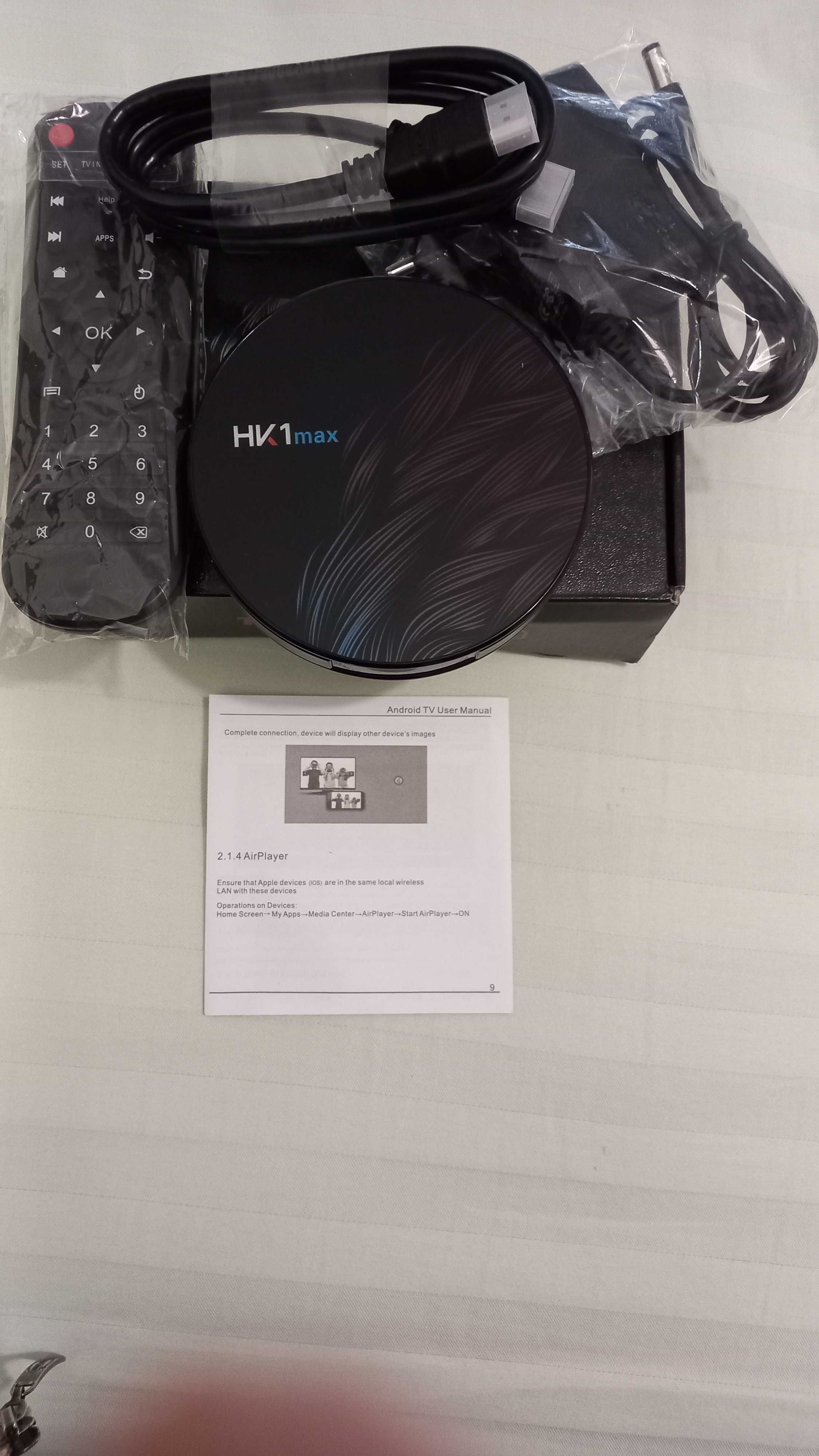 Box tv Android hk1 Max