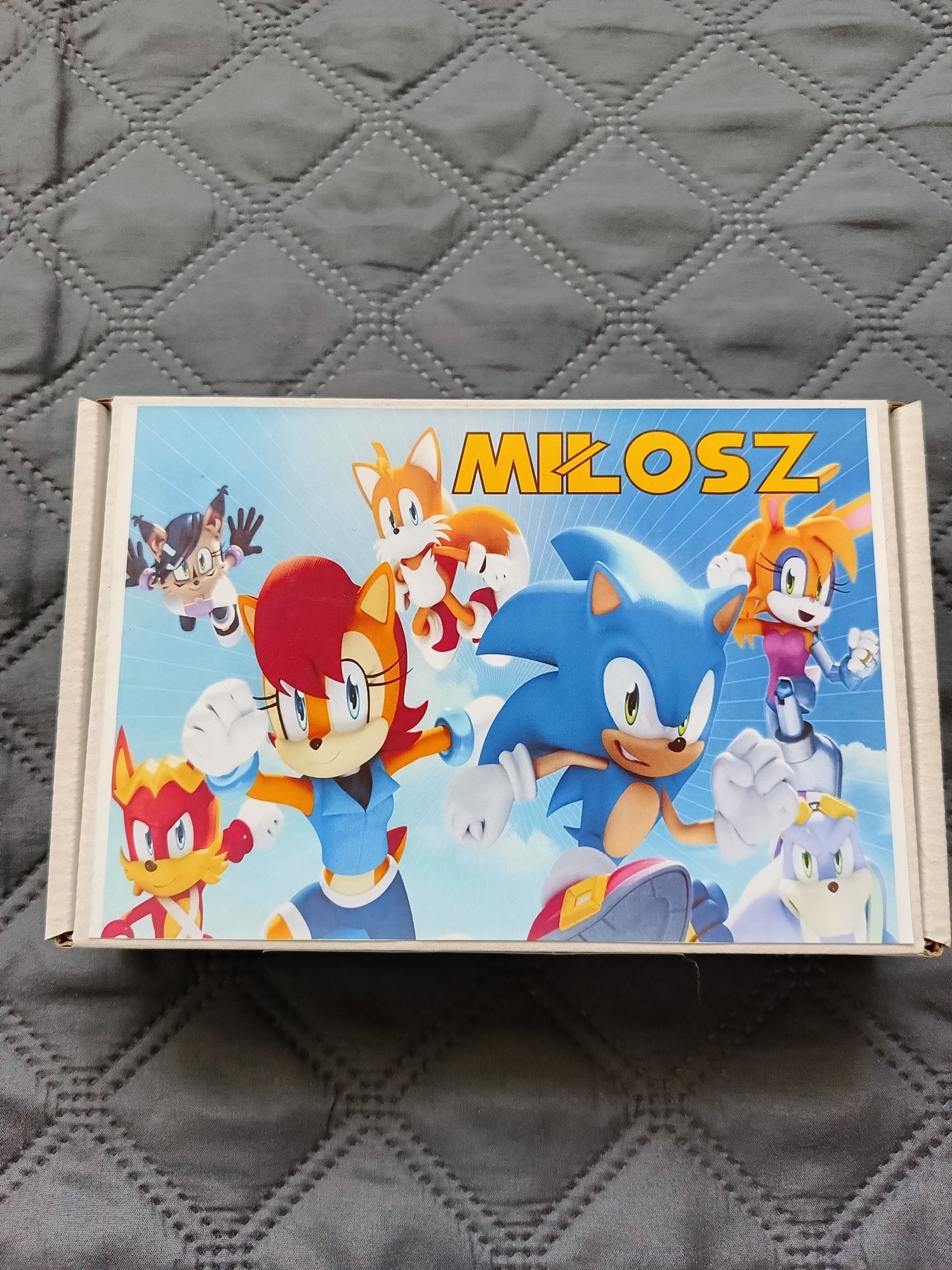 Puzzle personalizowane Miłosz Sonic