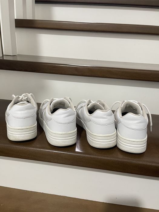 Белые кеды/кроссовки Wone