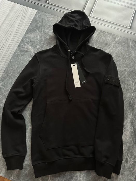 Чорна худі Stone Island чоловіча, нова з бірками