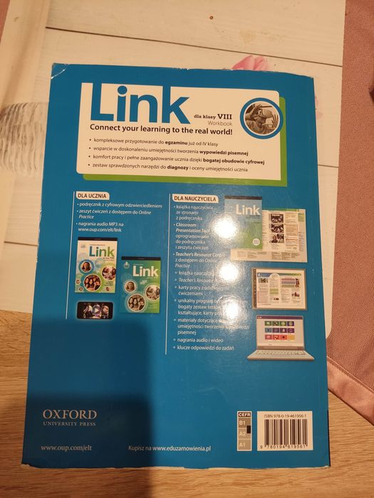Ćwiczenia do języka angielskiego Link VIII workbook