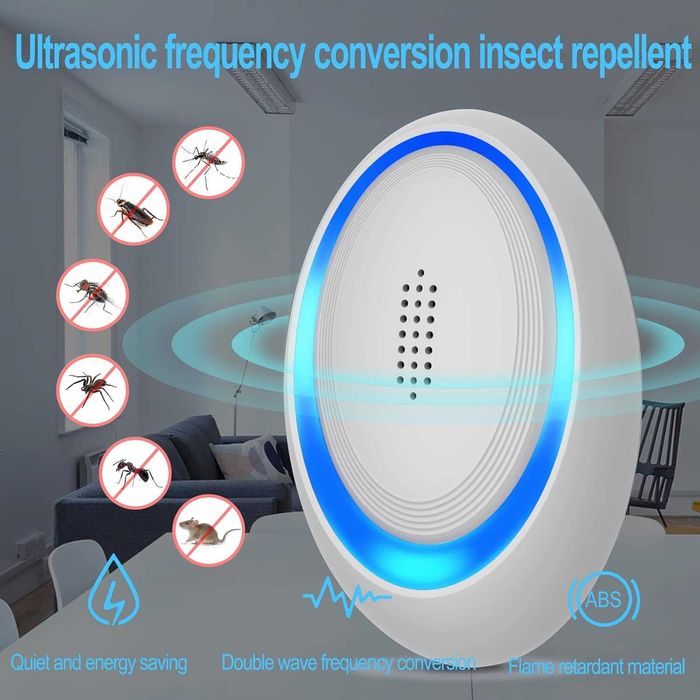 Nowy  odstraszacz szkodników / ultradźwiękowy / owady / 3 szt !9175!