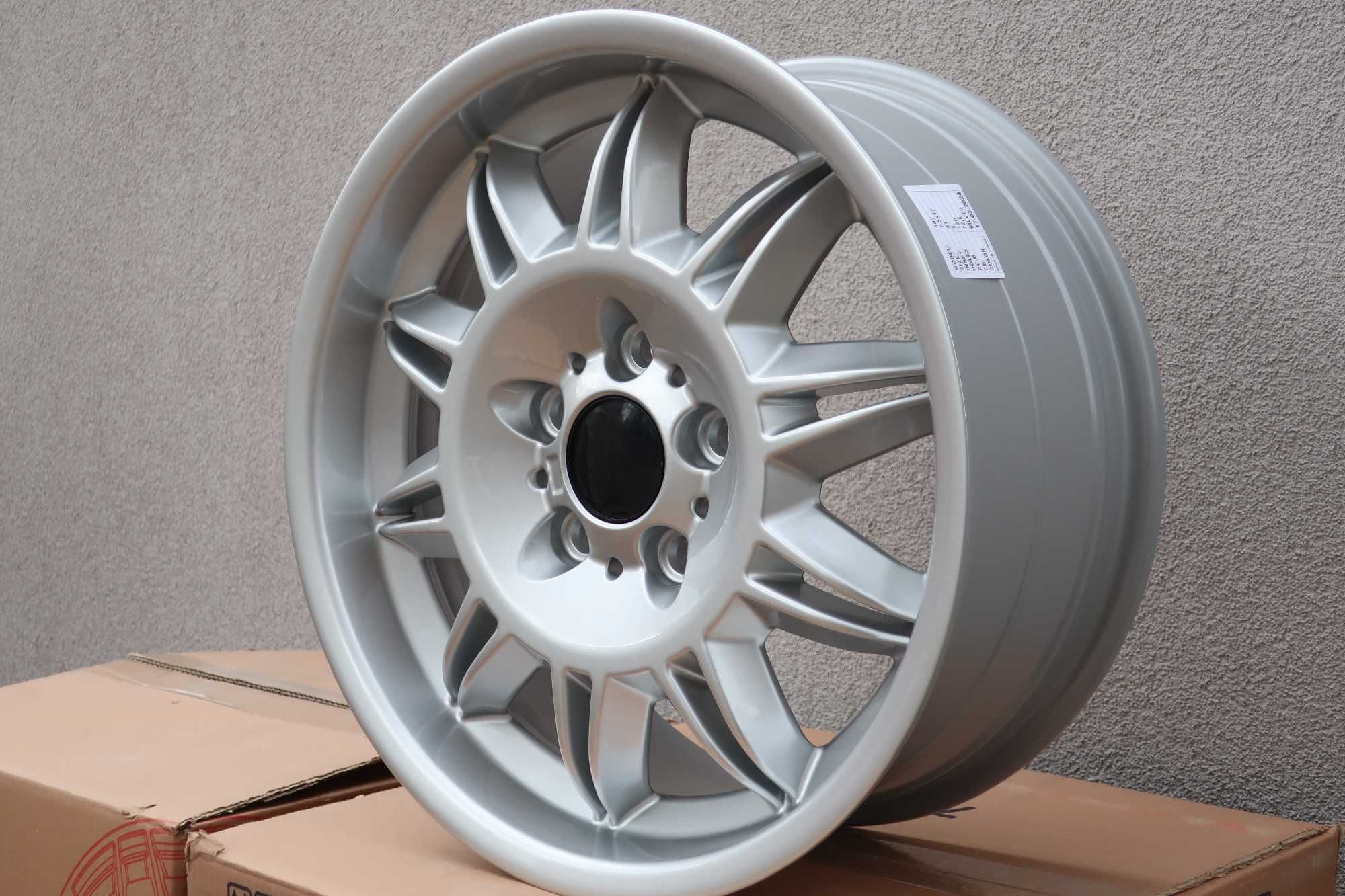 alu felgi 17 5x120 7,5/8,5 REPLIKA styling 39 bmw m3 E36 Z3 STOKROTKI