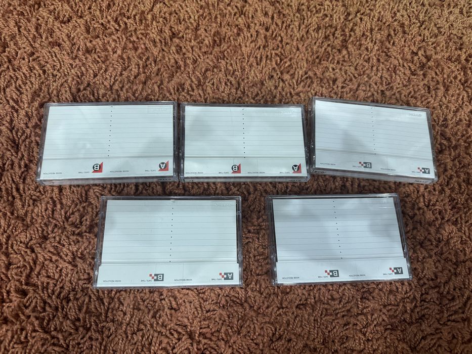 Аудиокассеты ТДК 60 мин идеал 5 шт одним лотом