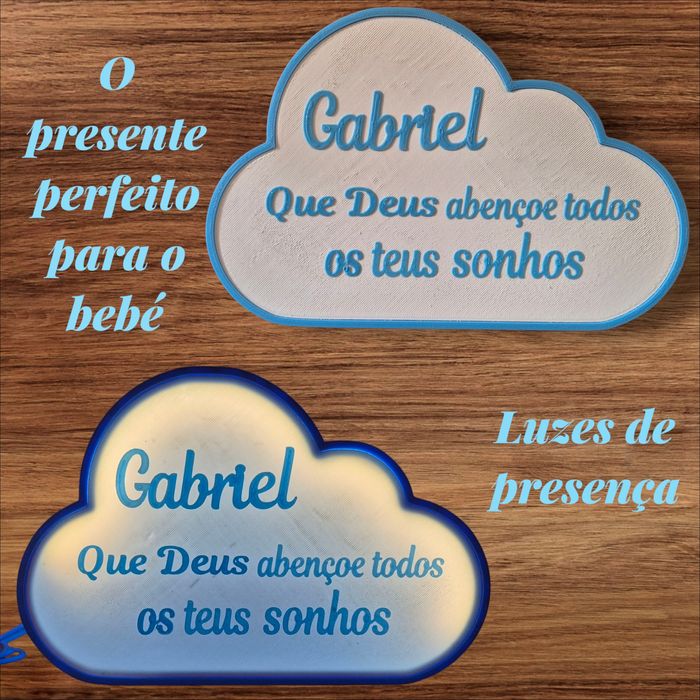 Luminárias personalizadas em 3D