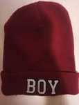 Шапка boy красная