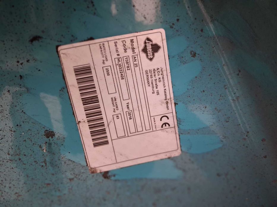 Wózek Paletowy Paleciak 2500kg  Ameise AN 25