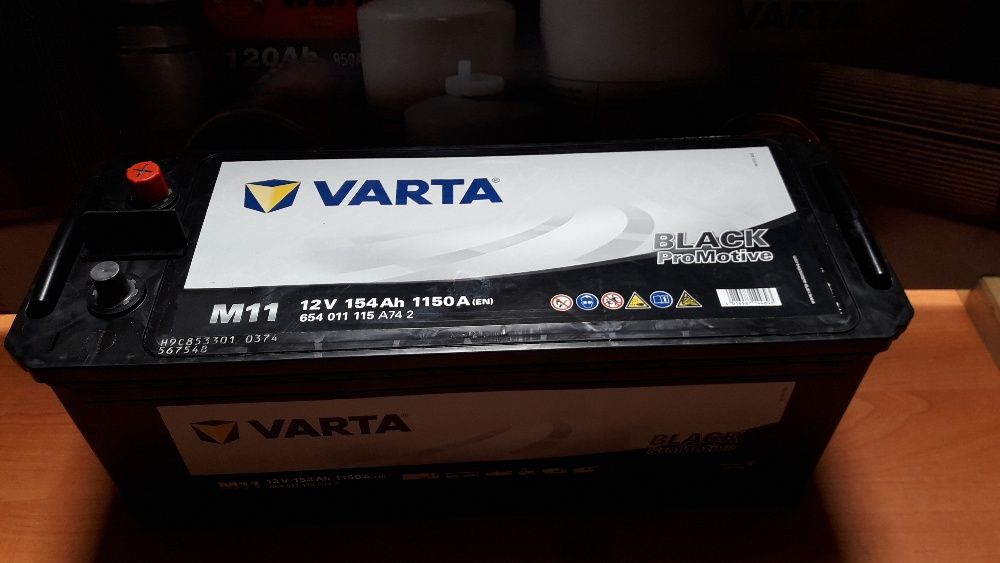 AKUMULATOR VARTA 154Ah 1150A 12V John Deere Fendt wąski 6930 Deutz