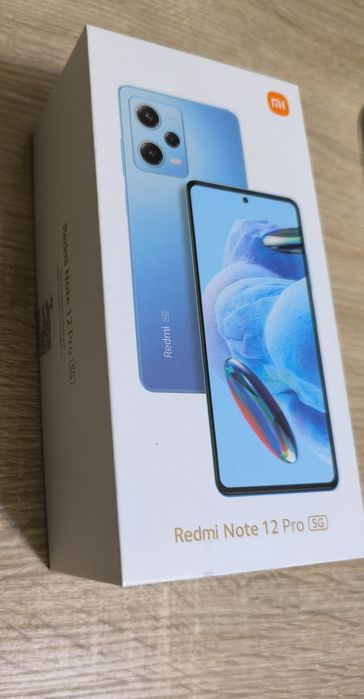 Redmi Note 12 Pro 5G – 6 GB RAM / 128 GB ROM – Midnight Black