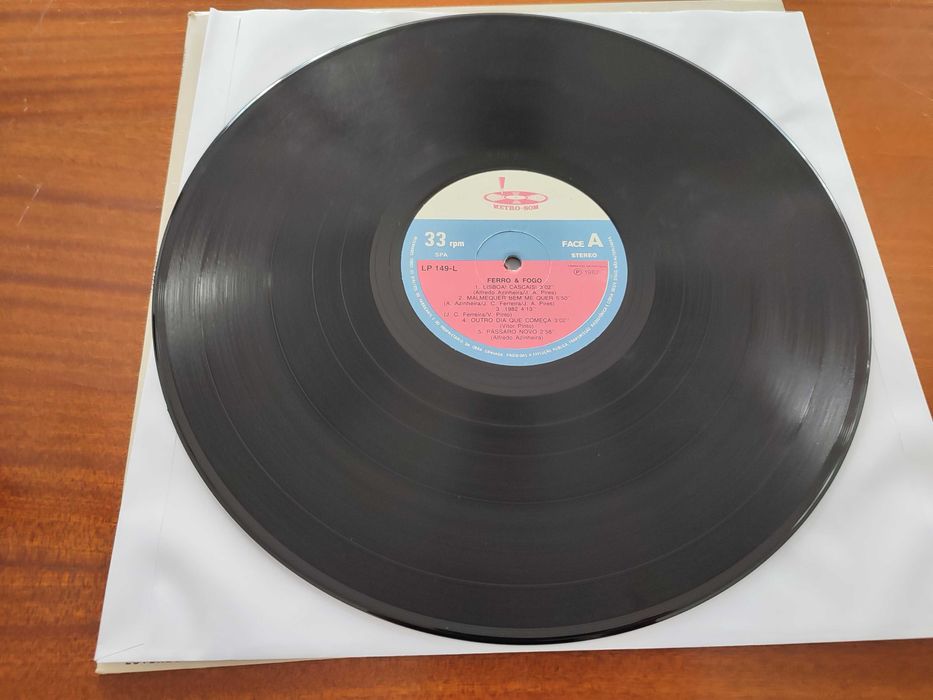 Ferro & Fogo  Vidas 1º Press PT Vinyl