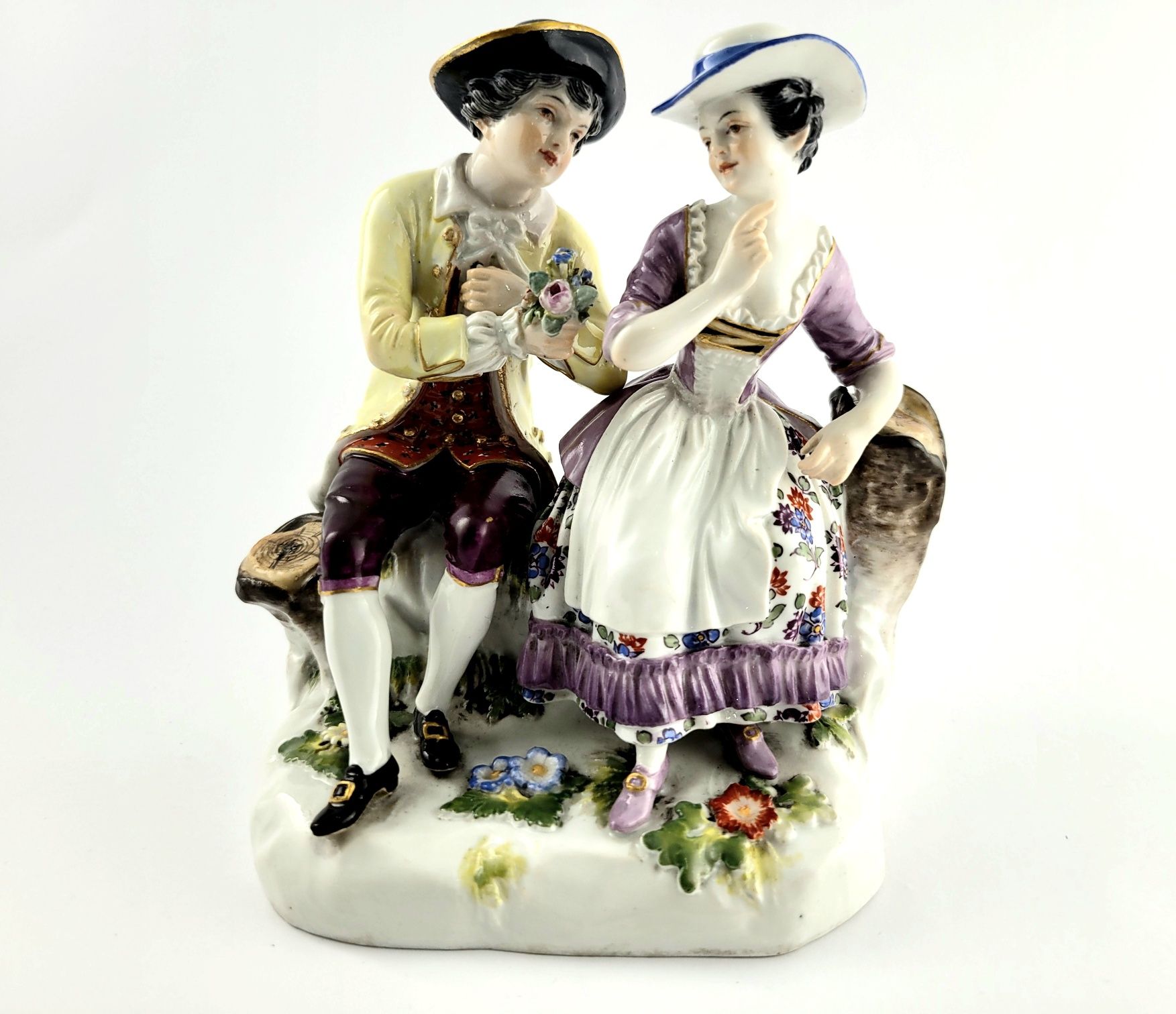 Piękna Figurka porcelanowa Meissen Miśnia