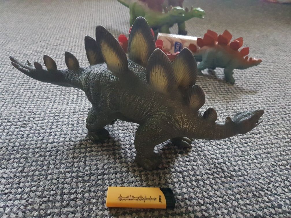 Gigantyczne dinozaury figurki gumowe bezpieczne miękkie realistyczne