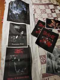 Нашивки разных групп black/death metal (patch, нашивки на спину )