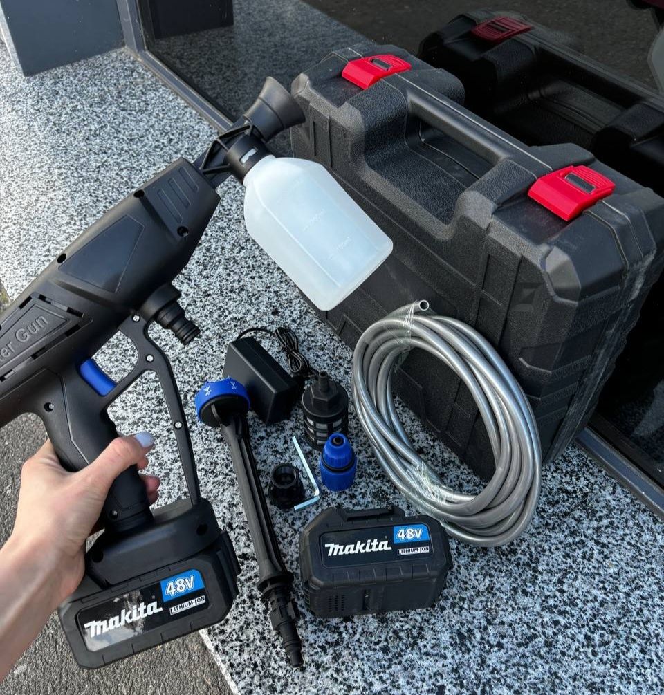 Makita pro 10ач Міні мийка високого тиску акумуляторна макіта 30 бар