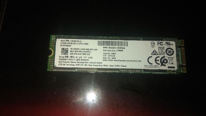 Lite-On CV8-8E128 128GB M.2 2280 SATA 6Gb/s SSD NVME